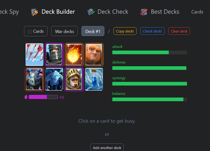 Best Arena 7 decks  Best Clash Royale decks for challenges