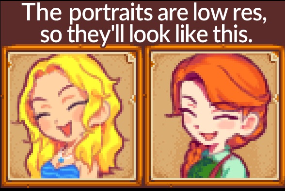 Anime Portrait Mod - Stardew Valley Mobile 1.5.6 - YouTube