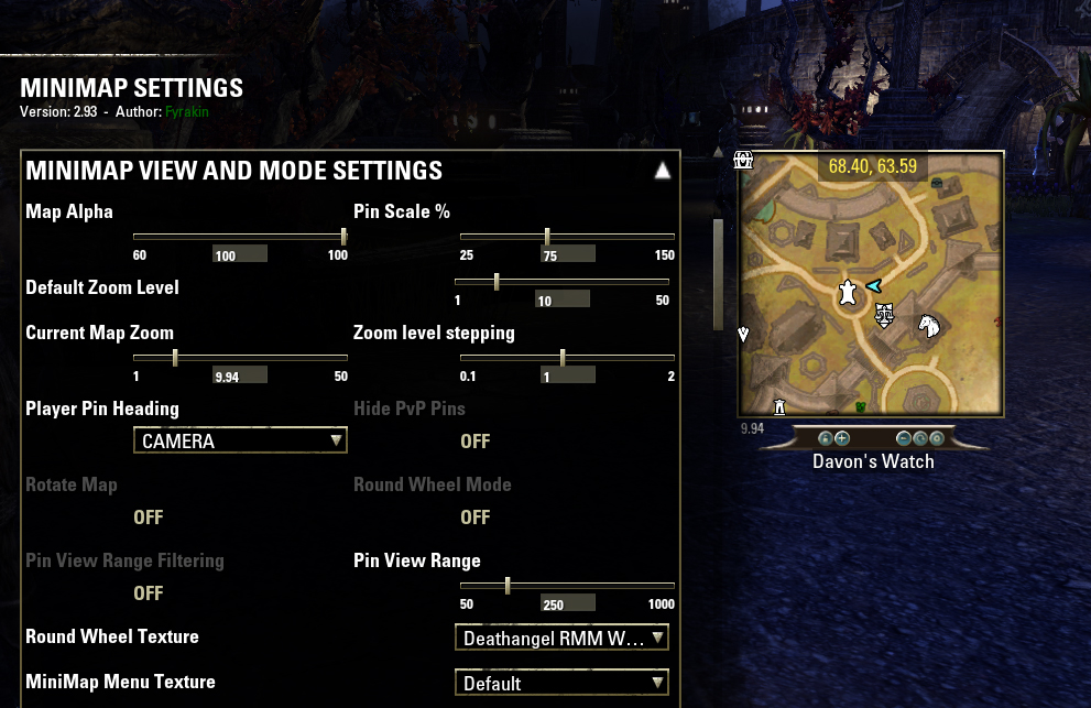 HarvestMap : Map, Coords, Compasses : Elder Scrolls Online AddOns