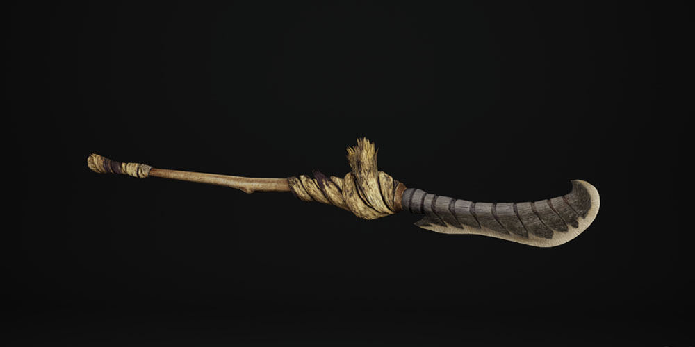  Great Demon Halberd render