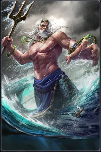 Poseidon brought storms, tidal waves, and earthquakes to those who faced his fury
