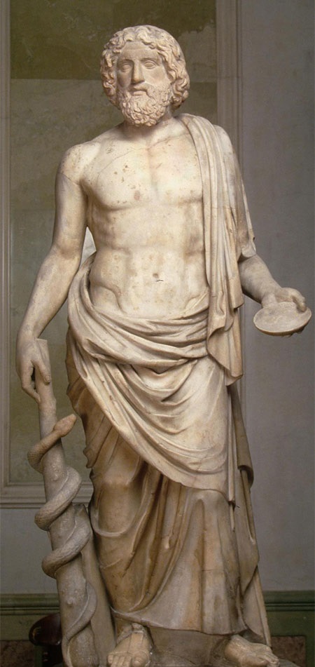 Asclepius is a rare Greek hero, known less for his strength and more for his incredible healing skills