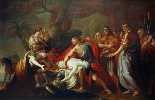 Patroclus meets his end at Hectors' hands, which would forever change the tide of battle.