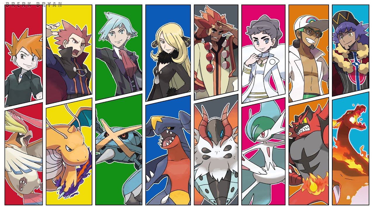 These Pokemon champions are some of the toughest challenges a Pokemon trainer will face