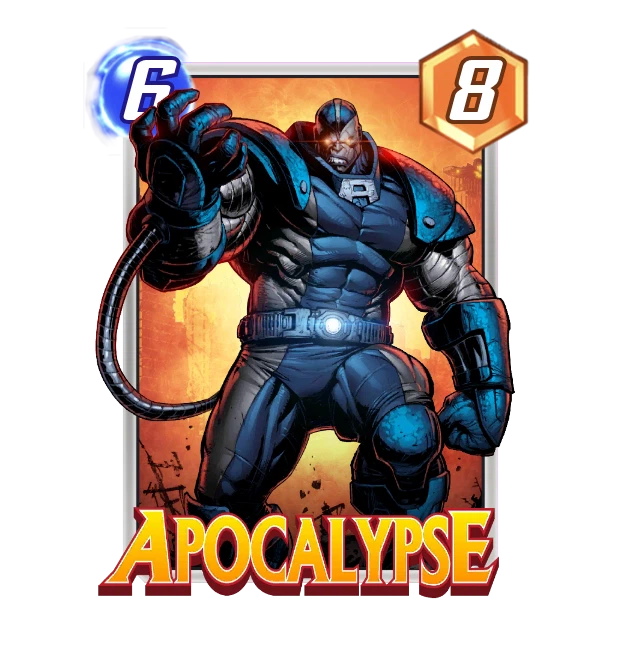 The Apocalypse card in Marvel Snap