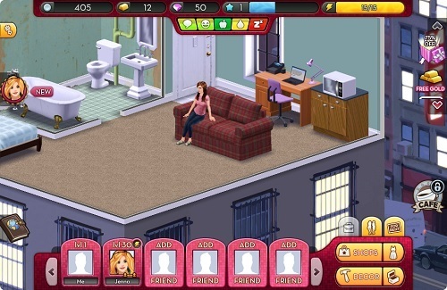 Play a game like the sims online