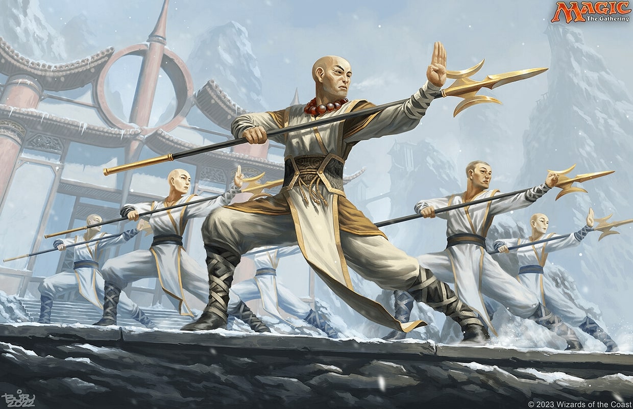 Wizards of the Coast: Monastery Mentor by Brian Valeza