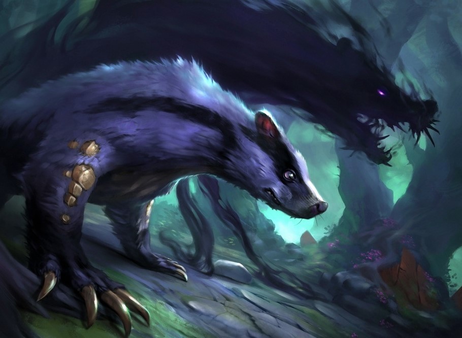 Wizards of the Coast: Bog Badger by Sam Burley