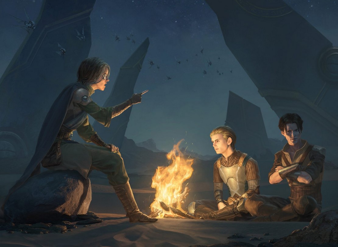 Wizards of the Coast: Stern Lesson by Lie Setiawan