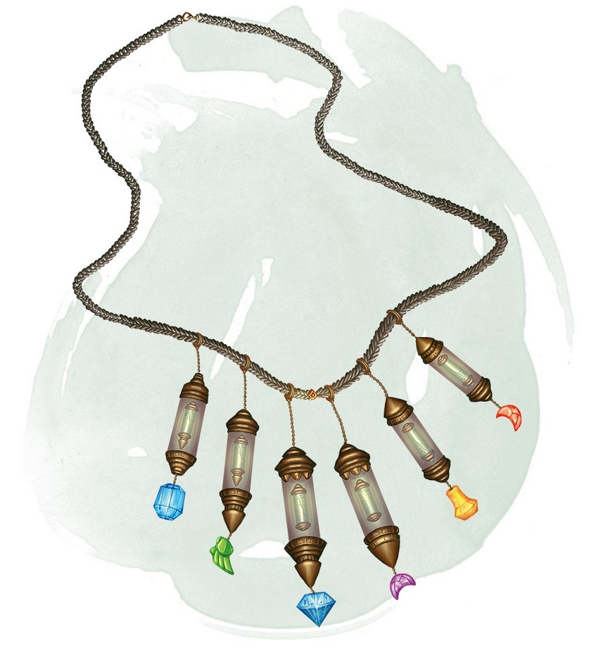 Wizards of the Coast: Necklace of Prayer Beads
