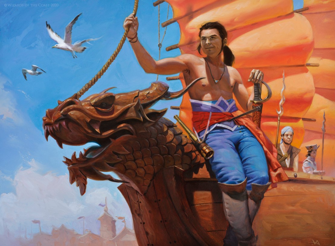 Wizards of the Coast: Corsair Captain by Adame Minguez