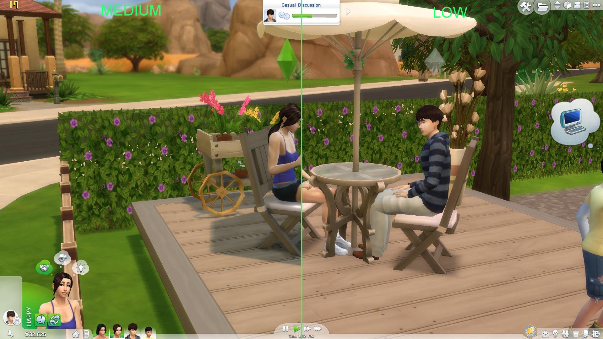 sims 4 where adjusting your graphics settings