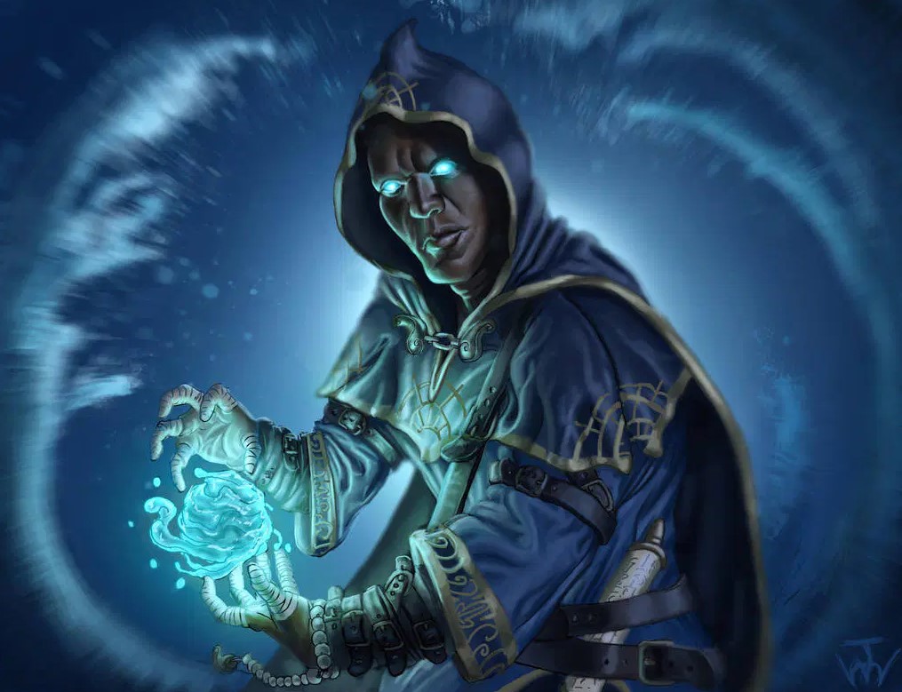 Rogue Sorcerer prepares to cast a spell