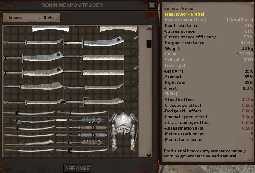 Kenshi — Лучшие магазины оружия — All Games