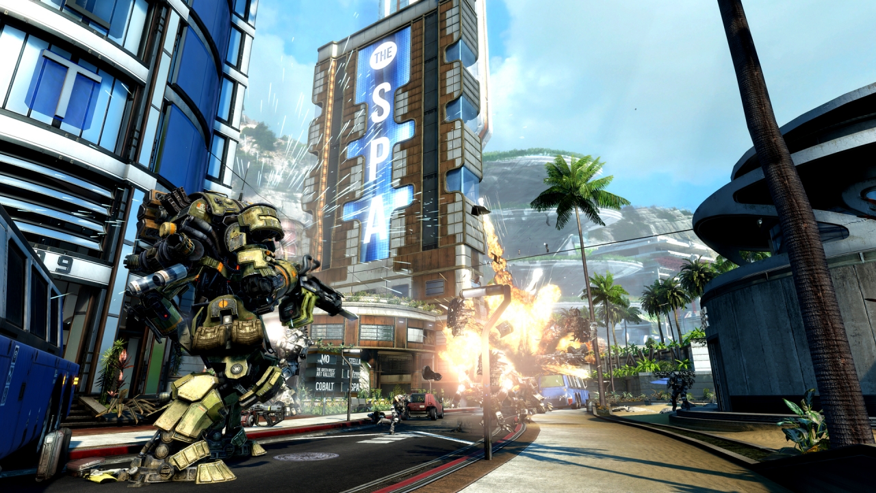 Titalfall, Game, Mecha, Shooter, City, Online, Multiplayer