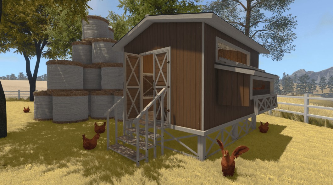 The newest addition to the House Flipper DLC family is the Farm DLC. Which adds even more animals and new mechanics to the game.