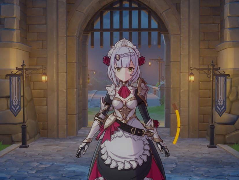 The knights of Favonius' maid Noelle