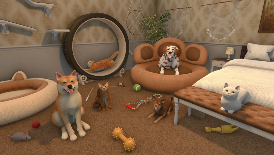 Another DLC that adds more life to House Flipper is the Pets DLC. Allowing you to take care of a variety of pets.