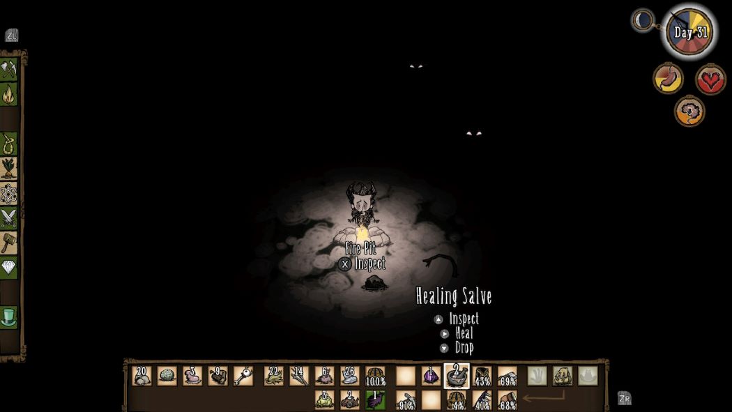 The darkness waits in Don't Starve