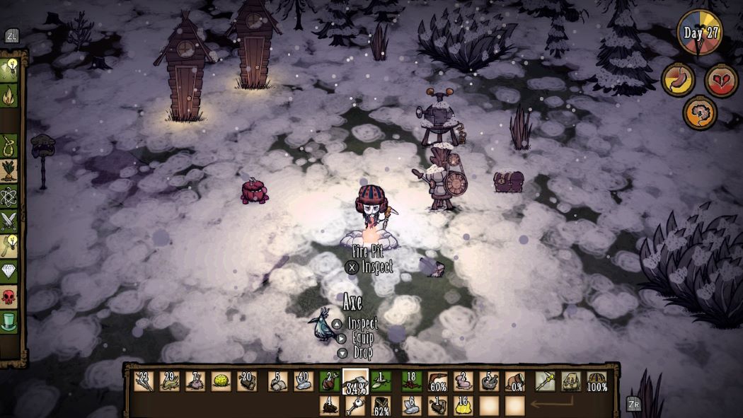 Winter is harsh in Don't Starve