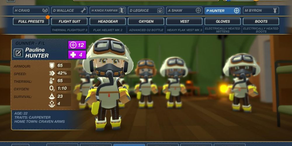 This is your Ball Gunner, they point to the skies.