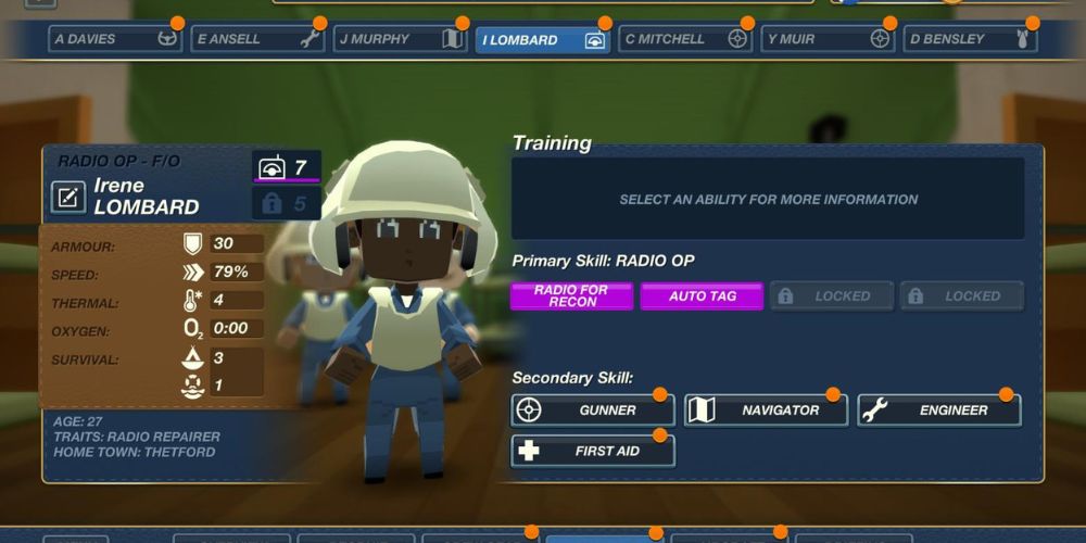 The Radio Operator will keep you in touch with home