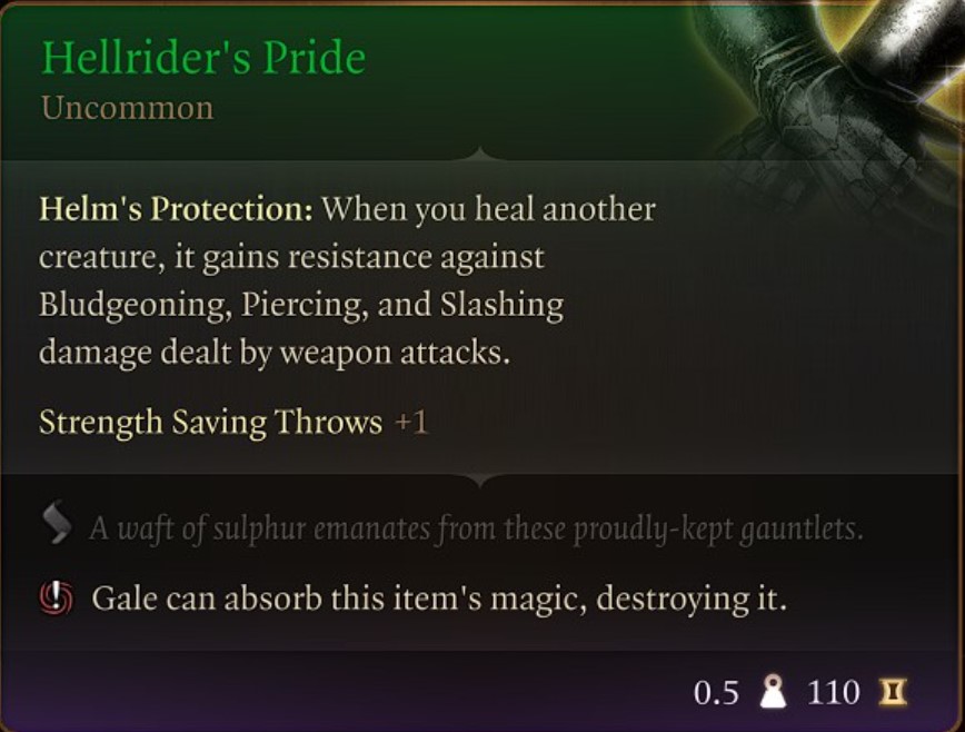 Baldur's Gate 3-Hellrider's Pride