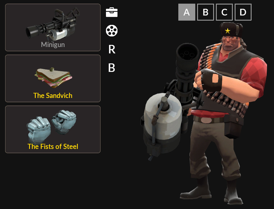 The Partisan Protector Heavy loadout