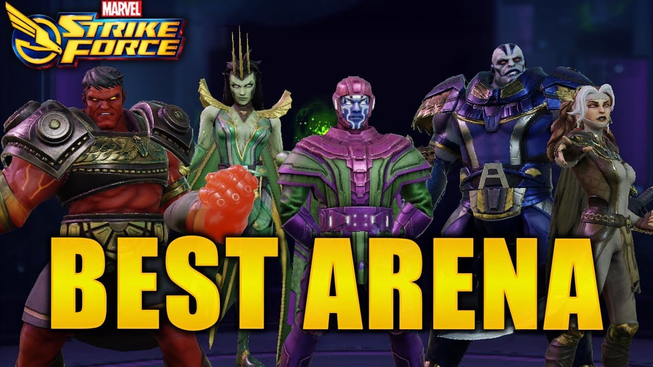 [Top 5] Marvel Strike Force Best Arena Teams Gamers Decide