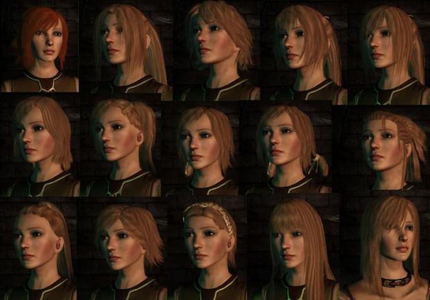 DAO More Hairstyles Mod