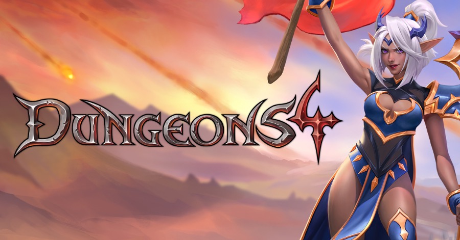 Dungeons 4 Title Page