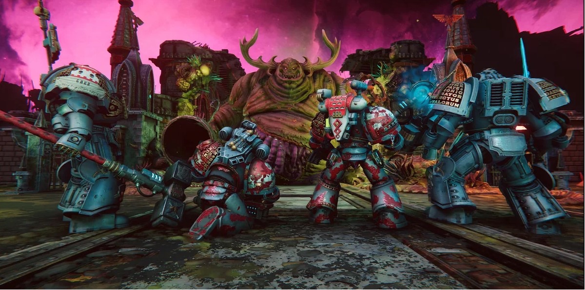 Grey Knights in battle