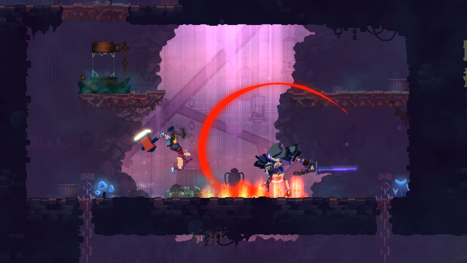 Dead Cells Combat Mechanics