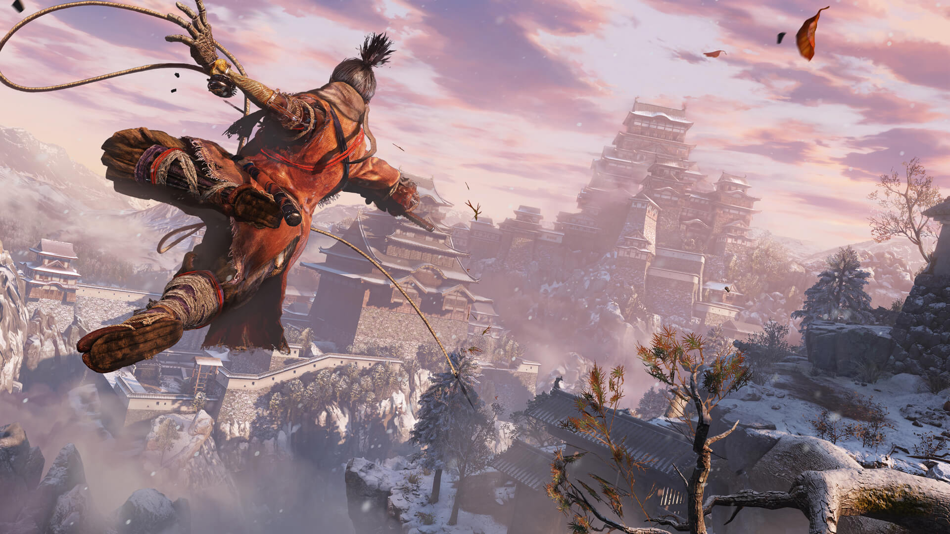Sekiro Flying Grapple Mechanic