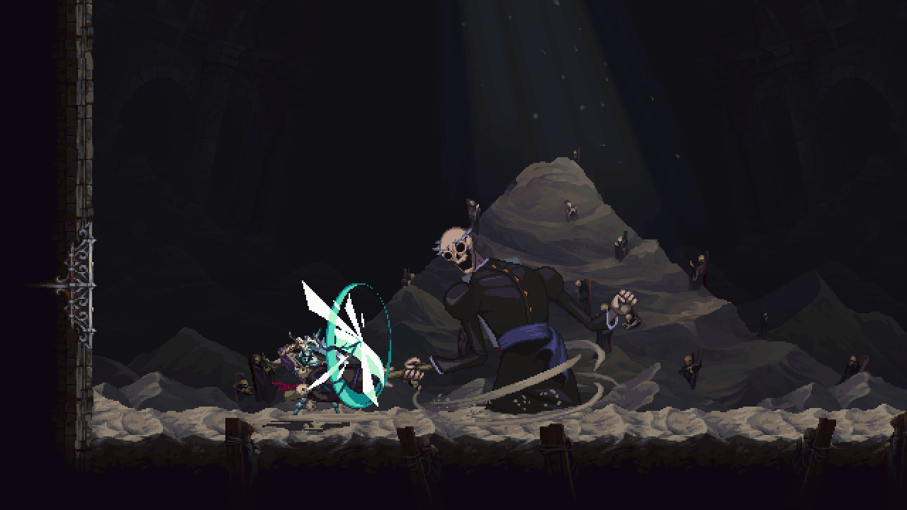 Blasphemous Skeleton Boss
