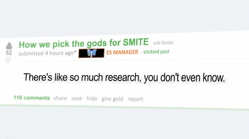 Smite staff often respond to posts on the Smite subreddit.