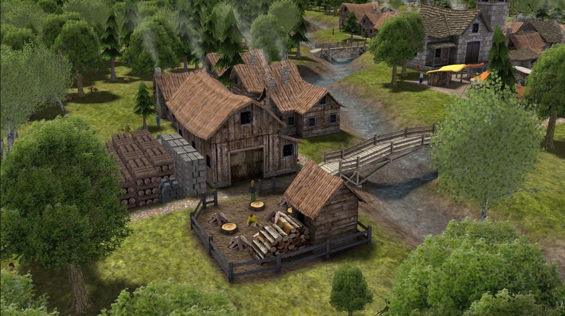 life is feudal forest village trading