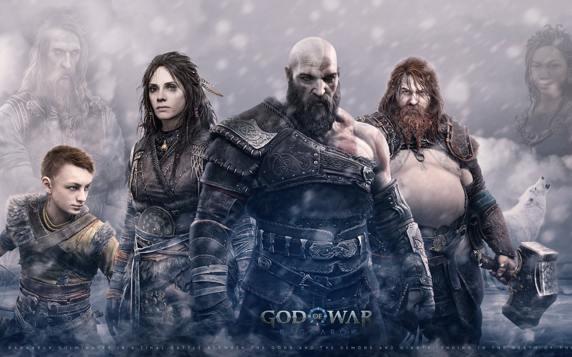 Thor actually looks so intimidating, I really didn't expect it. : r/GodofWar