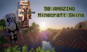 Thumbnail of two Skins in Minecraft