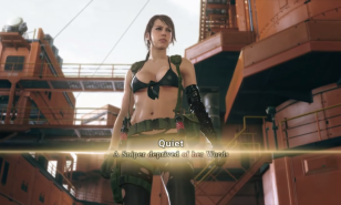 Quiet, the barely-dressed sniper, and your new best friend