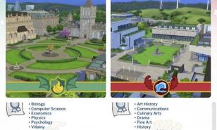 An acceptance letter from the Sims 4 Discover University.