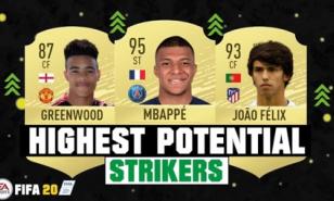 FIFA 20 best young strikers.
