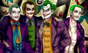 Many versions of the joker