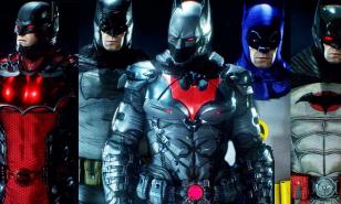 Batman suits in Arkham Knight