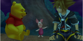 Sora’s just chillin’ with his homies.