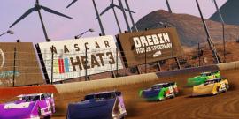 Drebin Speedway is one of the new Dirt tracks in NASCAR Heat 3