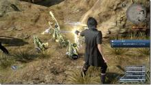 In FFXV, you need to harvest magic first before crafting them.