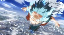 We get to see Midoriya using all the power from One for All with the help of Eri's rewind quirk