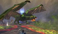 Players of Neverwinter can experience a variety of dragon encounters. 