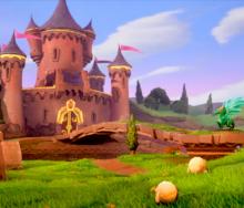 The starting level of Spyro 1, the very beginning of the trilogy!